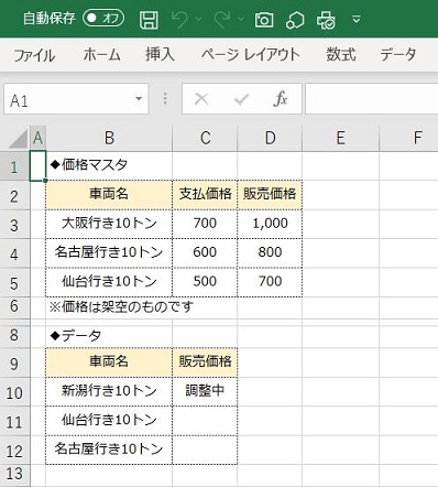 vlookup関数